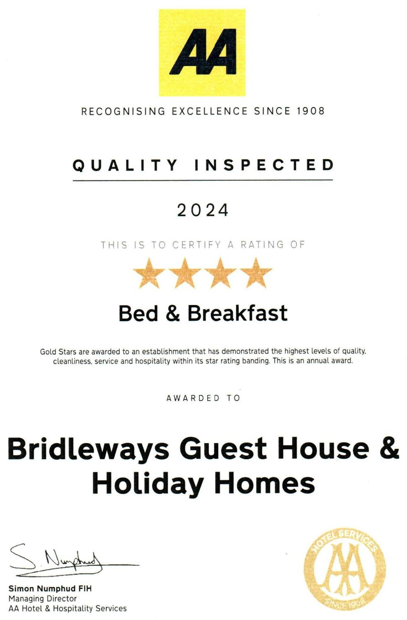 Bridleways Guesthouse & Holiday Homes Mansfield Eksteriør bilde